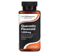 Lifeseasons Flavonoïde À La Quercétine, 1000 Mg, 60 Capsules Végétariennes (500 Mg Par Capsule)