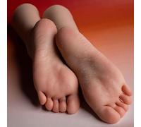 Lifesize Pied en silicone pour présentation de bijoux et chaussures, mannequin féminin réaliste avec veines, parfait pour les collectionneurs fétiches et les vitrines de vente au détail