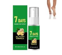 Lifesparking 7 Days Feet Callus Remover - Foot Ginger Nourishing Spray Features a Fast-Acting Formula, Simply Spray onto Dry, Rough Areas, Wait a Few Minutes, And Gently Wipe Away Dead Skin (S)