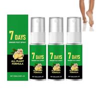 Lifesparking 7 Days Feet Callus Remover - Foot Ginger Nourishing Spray Features a Fast-Acting Formula, Simply Spray onto Dry, Rough Areas, Wait a Few Minutes, And Gently Wipe Away Dead Skin (L)