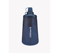 Bouteille a presser pliable lifestraw flex peak series 650 ml bleu