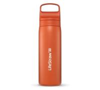 Lifestraw Go Stainless Steel 530ml Bottle Orange