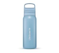 Lifestraw - Gourde filtrante - Lifestraw Go Series Stainless Steel Water 530 ML - Bleu Bleu