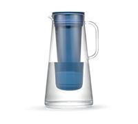 LifeStraw Home - Pichet filtre à eau, 10 tasses, bleu orage, sans BPA, conçu pour une protection quotidienne contre les bactéries, parasites, microplastiques, plomb, mercure, PFAS et une variété de