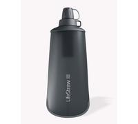 LIFESTRAW Peak Series Flex Squeeze Bottle 1L Gris Foncé LSPSF1GRWW