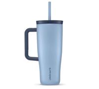 LifeStraw Série Go - Gobelet filtre à eau isotherme à double paroi en acier inoxydable de 710 ml, conçu pour un usage quotidien, élimine les bactéries, les parasites, les microplastiques et améliore