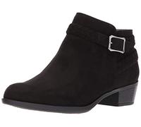LifeStride Femme Adriana Ankle Bootie Bottine, Micro Noir, 36.5 EU