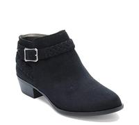 LifeStride Femme Adriana Ankle Bootie Bottines, Micro Noir, 40 EU