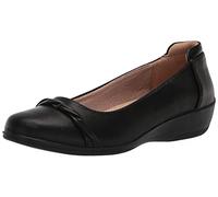 LifeStride Femme Impact Mocassin, Noir, 42.5 EU Large