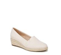 LifeStride Femme Kamilla Wedge Espadrilles Sandale cale, Lin crème, 39 EU