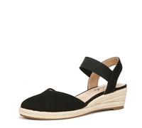 LifeStride Sandales Espadrilles compensées Kimmie pour Femme, Noir, 40 EU