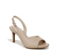 LifeStride Teller 2 Sandales à talons et bout ouvert pour femme, Taupe tendre, 39 EU