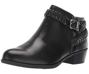 LifeStride Women's Adriana Ankle Bootie, Noir, 39 EU