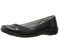 LifeStride Women's Dig Flat, Black Kylie, 6.5 M US