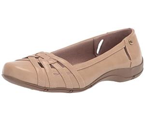 LifeStride Women's Diverse Ballet Flat, Tender Taupe, 39 EU
