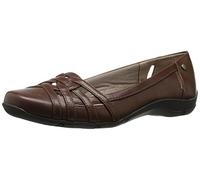 LifeStride Women's Diverse Flat, DARKTAN, 8 M US