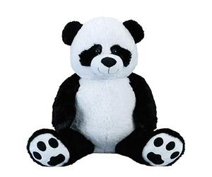 Lifestyle & More Ours en Peluche géant Panda XXL 100 cm Grand Doux et velouté - à Aimer