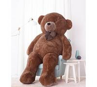 Lifestyle & More Ours géant en Peluche 140 cm XXL Ours en Peluche Doudou Velours Doux