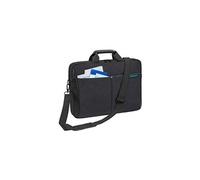 PEDEA Housse pour ordinateur portable "Lifestyle" Étui pour ordinateur portable jusqu’à 17,3 pouces (43,9 cm) Sacoche à bandoulière, noir