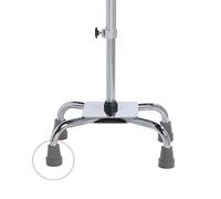 Lifeswonderful - Lot De 4 Petits Embouts 16mm en Caoutchouc pour Cannes Quadripod à 4 Pieds