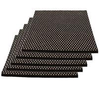 Lifeswonderful - Lot de 5 Patins Antidérapants Auto-adhésifs en Feutre 100x100mm, pour Pieds de Meubles - Protection du Sol avec Haute Adhérence