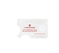 Lifesystems Remover Tick Removal Card Mixte, White, Taille Unique, LV3402