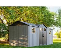 Lifetime Abri de jardin en résine effet bois Lifetime - 9,11 m² - 60477