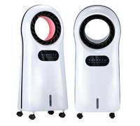 Lifetime Air Climatiseur mobile Ventilateur, humidificateur et refroidisseur d'air - Appareil sans tuyau d'évacuation - Air Cooler 55dB - Télécommande - Réservoir d'eau 3,5L - Eclairage d'ambiance