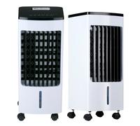 Lifetime Air Climatiseur Mobile - Ventilateur, Humidificateur d' Air et Air Cooler - Rafraichisseur d'Air sans Évacuation 55 dB - Télécommande et Minuterie - Réservoir d'Eau 4 L - 22 x 24 x 53,5 cm