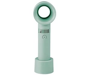 Lifetime Air Mini Ventilateur Sans Feuilles 3 Niveaux - Ventilateur USB Rechargeable - Ventilateur de Table Petit et Portable - Ventilateur Silencieux pour Bureau et Maison - Petit Ventilateur Compact