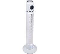 Lifetime Air Tower Ventilateur - Ventilateur à colonne de 76 cm avec télécommande - Ventilateur oscillant avec 3 vitesses et 3 réglages de vent - Fonction minuterie et écran LCD - 40W - Blanc