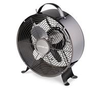 Lifetime Air Ventilateur de table Ø20 CM - Portable - Ventilateur 2 supports - Noir