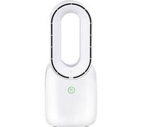 Lifetime Air Ventilateur de table Mini Ventilateur USB Rechargeable - Petit ventilateur sans pales - Ventilateur silencieux - Blanc