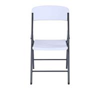 Lifetime Chaise pliante Ultra résistante UV100 47x48x84,5 cm Blanc/Noir
