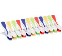 Lifetime Clean Pinces à Linge 8,2 x 4 cm en PP/TPR - Lot de 12