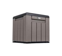 Coffre de jardin cube 94 L, L.51 x l.51 x H.51 cm, marron, Lifetime 60372U