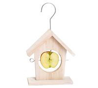 Lifetime Garden - 45469 - Mangeoire Porte Pomme en Bois - 17 x 5 x 29,5 cm