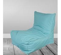 Lifetime Garden 8711252990347 Pouf Chaises Longues, Polyester, Bleu Clair, 84 x 71 x 74 cm