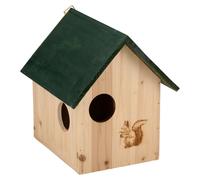 Lifetime Garden Maison Écureuil Accessoires Jardin - Nichoir avec 3 ouvertures -