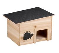 Lifetime Garden – Maison pour hérisson – Bois FSC 100% – H33 x L27,2 x l7,5 cm – Brun