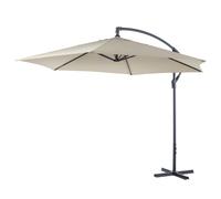 Lifetime Garden Parasol Déporté, Réglable jusqu'à 3M, Jardin Extérieur, 300x300x