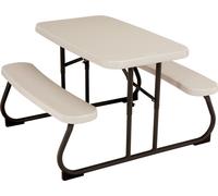Lifetime Table en plastique pour enfants gris clair 83x90x54 cm