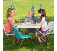 Lifetime Table enfant pliable Blanc 61 x 61 x 53,5 cm