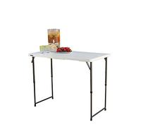 Table d'appoint pliante multi-usage 122 x 61 x 56 cm