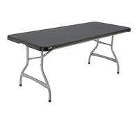 Lifetime Table rectangulaire 183 cm Noir