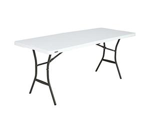LIFETIME Table Rectangulaire Pliante en 2 (183 x 70 cm) 80642