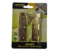 Lifetime Tools 40729 Charnières en Laitons 2 pièces