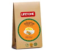 Lifetone le thé pour une meilleure vie Latte au curcuma, mélange de curcuma à la noix de coco, miel, 40 sachets, 2 sets