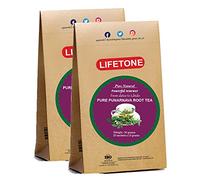 lifetone the tea for better life, Punarnava Tea | Tisane à base de plantes renouvelant le corps | Thé détox (40 sachets de thé)