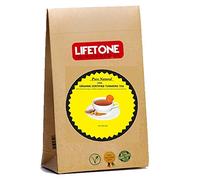 lifetone the tea for better life | Thé au curcuma | Mélange de curcuma avec clou de girofle et poivre de cannelle | 100 grammes de thé en vrac
